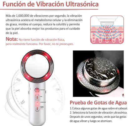 Maquina Ultrasónica Moldeadora 3 en 1