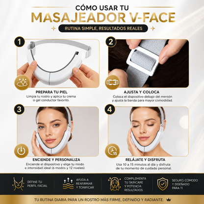 Masajeador Reductor Papada V-FACE